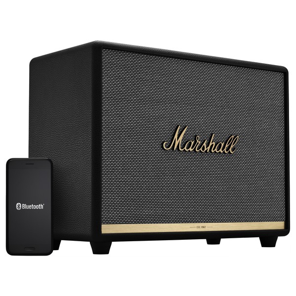 DISC Marshall Woburn II Bluetooth Speaker, Black at Gear4music