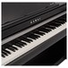 Kawai CA58 Digital Piano, Satin Black - B-Stock front close