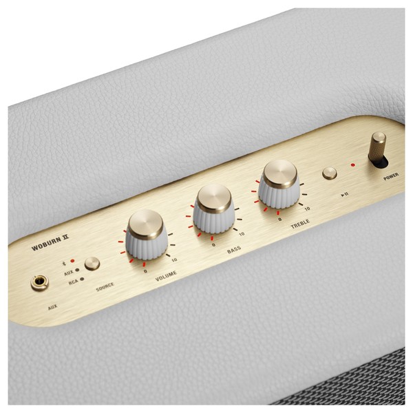 Marshall Woburn II Bluetooth Speaker, White | Gear4music
