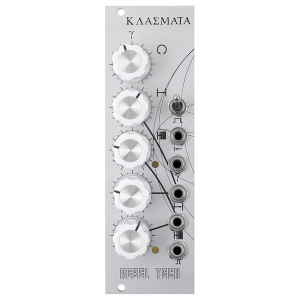 Rebel Technology KLASMATA Euclidean Sequencer Main Faceplate