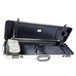 BAM 2001XL Hightech Oblong Violin Case, Metallic Silver, Inside