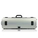 BAM 2011XL Hightech Oblong Violin Case with Pocket, Metallic Silver, Rear