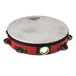 Remo 8'' Single Row Pre-Tuned High Pitched Tambourine, Red - Main Image