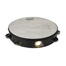 Remo 8'' Single Row Pre-Tuned High Pitched Tambourine, Black