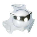 Adam Hall HD Large Flight Case Ball Corner, 35 mm Inside Radius