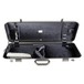BAM 5201XL Hightech Compact Oblong Viola Case, Metallic Silver, Inside
