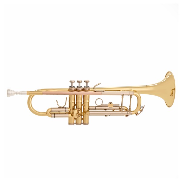Deluxe Trumpet by Gear4music, Gold main