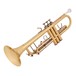 Deluxe Trumpet by Gear4music, Gold side