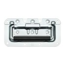 Adam Hall Recessed Sprung Handle in Dish, 8 mm Deep