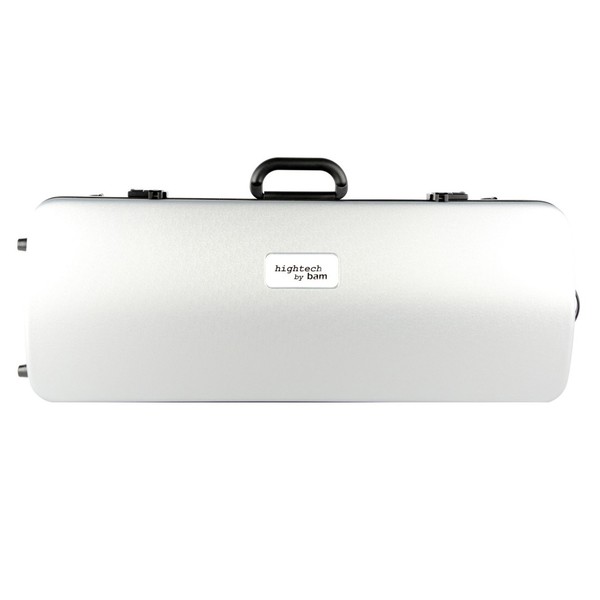 BAM 2201XL Hightech Oblong Viola Case, Metallic Silver