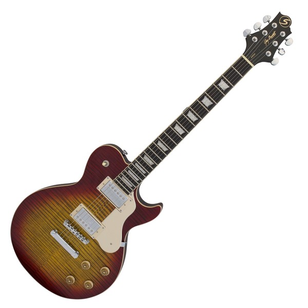 Greg Bennett Avion AV-3 Electric Guitar, Cherry Sunburst