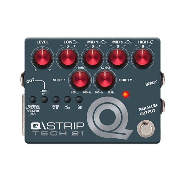 Tech 21 QST1 Q\Strip Dual Parametric EQ/DI & Channel Strip