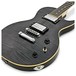 SubZero Revolution Electric Guitar, Flamed Black