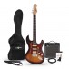 LA Vyberte elektrickú gitaru HSS + Amp Pack, Sunburst