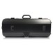 BAM 2202XL Hightech Oblong Viola Case, Pocket, Black Lazure, Rear