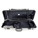 BAM 2202XL Hightech Oblong Viola Case, Pocket, Metallic Silver, Inside