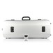 BAM 2202XL Hightech Oblong Viola Case, Pocket, Metallic Silver, Rear