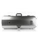 BAM 2202XL Hightech Oblong Viola Case, Pocket, Silver Carbon, Rear