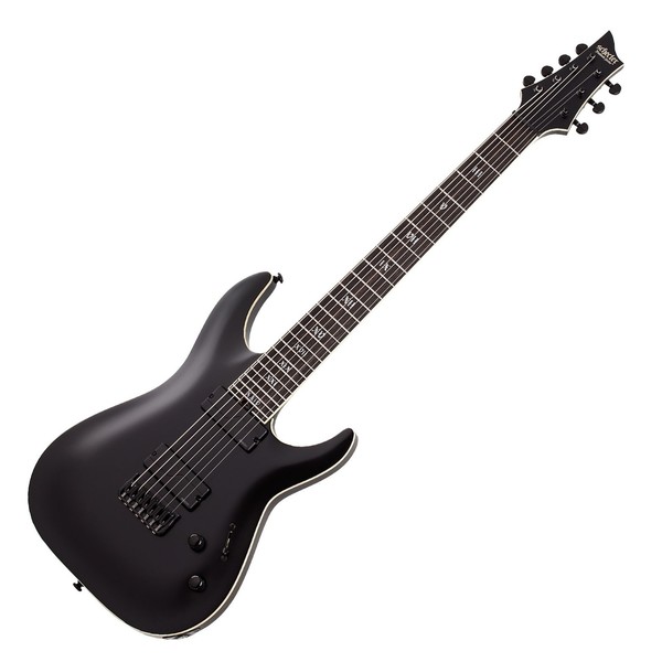 Schecter C-7 SLS Evil Twin, Satin Black - Main