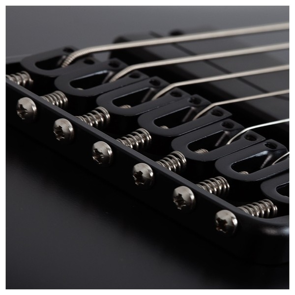 Schecter C-7 SLS Evil Twin, Satin Black - Bridge Saddle
