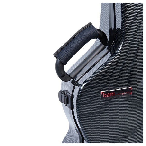 BAM 8007XL Hightech 000 Guitar Case, Black, Detail
