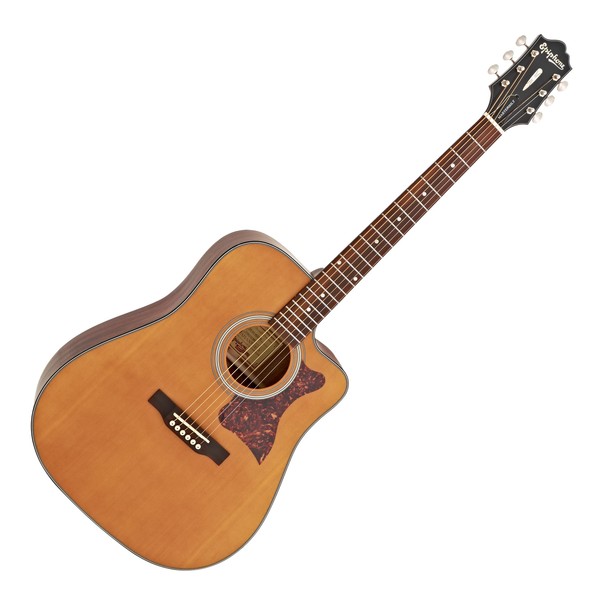 Epiphone Masterbilt DR-400MCE Electro Acoustic, Natural Satin