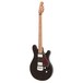 Music Man Valentine, Trans Black - slanted right