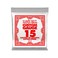 Ernie Ball 1015 Single .015 Plain Steel String