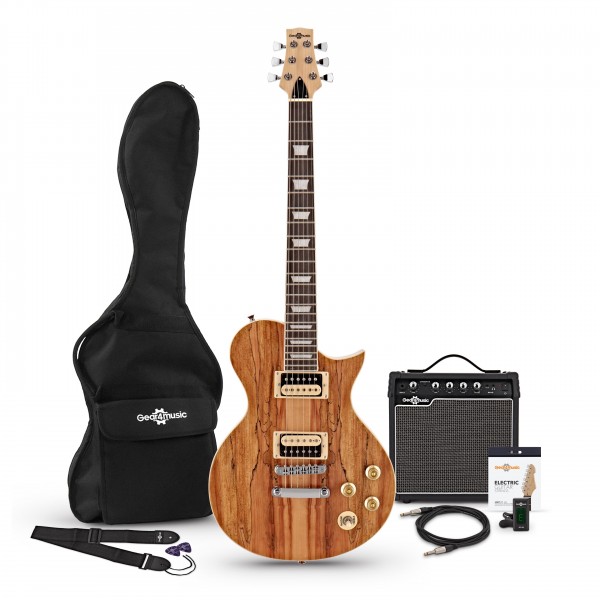 New Jersey Electric Guitar + Complete Pack, Spalted Maple