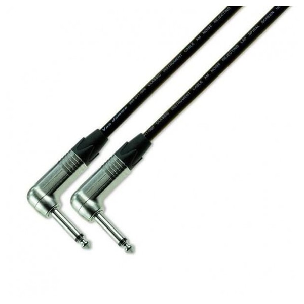 Van Damme 0.8 Pro Grade Classic XKE Instrument Cable (2 x RA), 2m