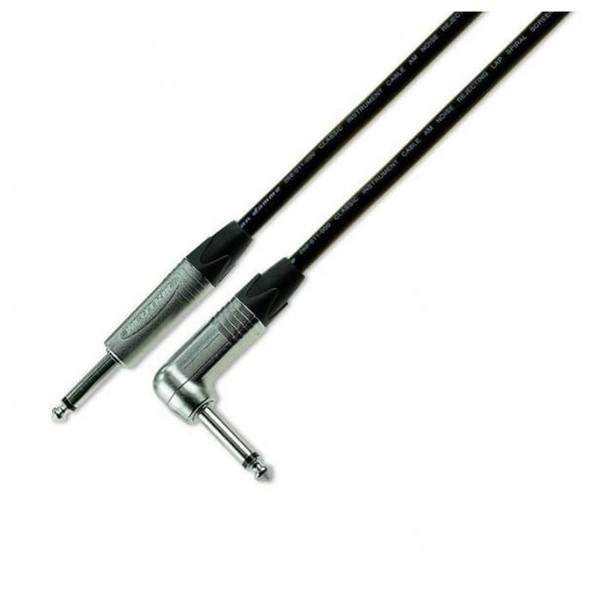 Van Damme 0.8 Pro Grade Classic XKE Instrument Cable (RA), 3m