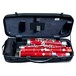 BAM 3233XL Hightech Adjustable Bassoon Case, Black Carbon, Inside With Instrument