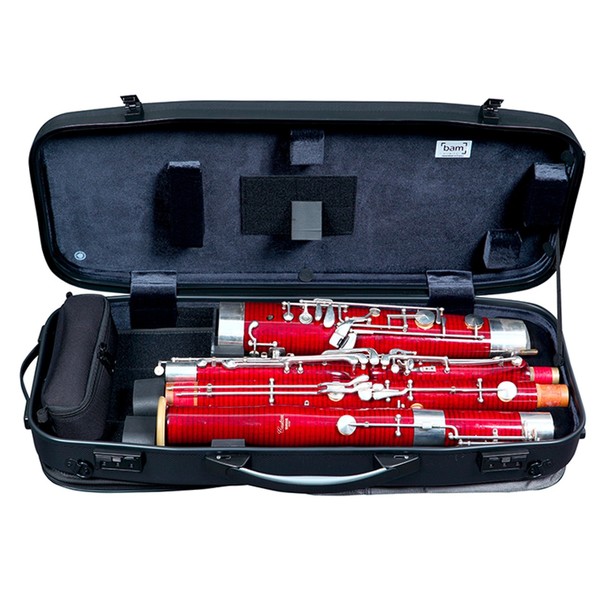 BAM 3233XL Hightech Adjustable Bassoon Case, Tweed, Inside