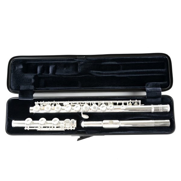 BAM 4009XL Hightech Flute Case, Black Carbon Look, Inside