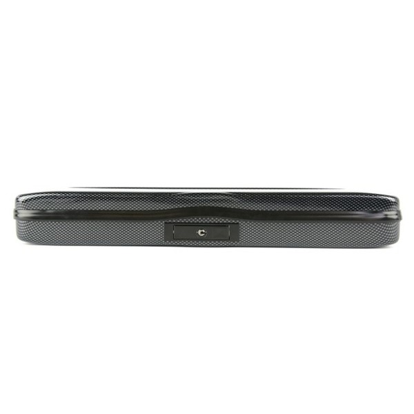 BAM 4009XL Hightech Flute Case, Black Carbon Look, Lock