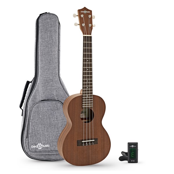 Deluxe Tenor Ukulele Pack by Gear4music