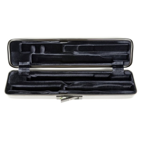 BAM 4009XL Hightech Flute Case, Silver Carbon, Inside