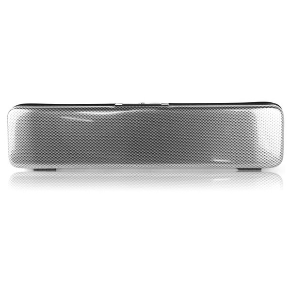 BAM 4009XL Hightech Flute Case, Silver Carbon, Rear