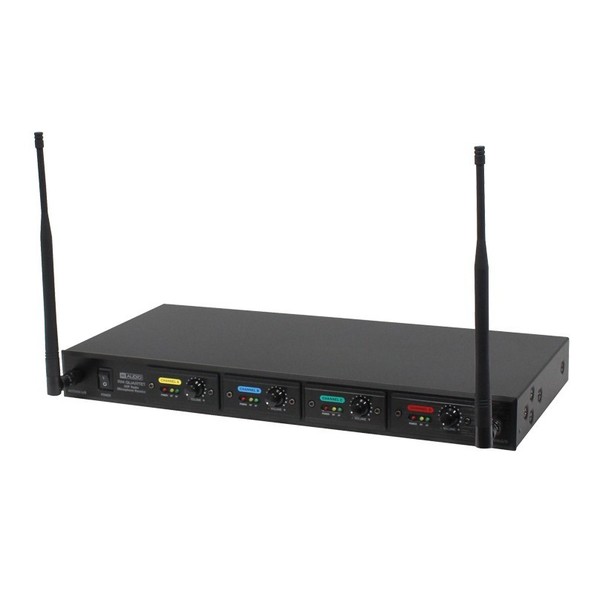 W Audio RM Quartet Handheld Radio Microphone System 6