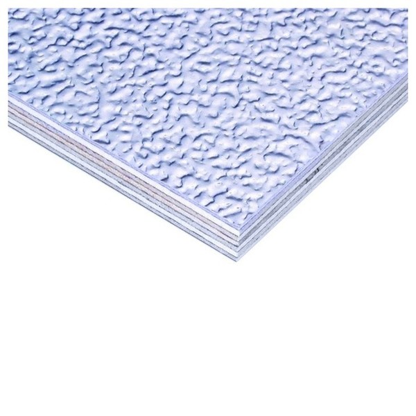 Adam Hall Aluminium on Birch Plywood Flightcase Panel, 6.9 mm Deep