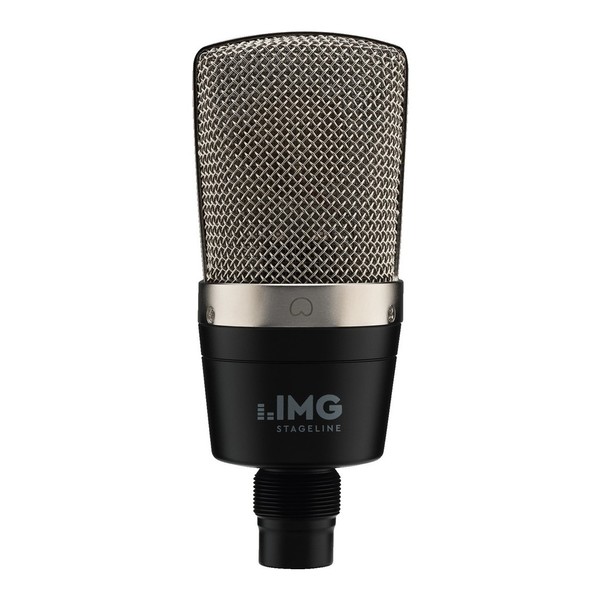 IMG Stageline ECMS-60 Large Diaphragm Condenser Microphone, Front without Mount
