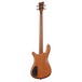 Warwick GPS Streamer LX Bass, Natural Transparent Satin - Back