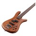 Warwick GPS Streamer LX Bass, Natural Transparent Satin - Body 