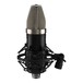 IMG Stageline ECMS-70 Large Diaphragm Condenser Microphone, Side View with Mount