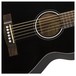 Fender CT-60S Acoustic, Black - close up