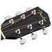 Fender CT-60S Acoustic, Black - headstock