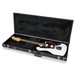 Gator GW-JAG Deluxe Offset Electric Guitar Case, Open with Guitar