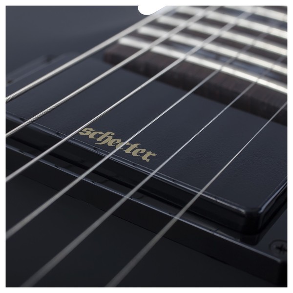 Schecter Demon-6, Aged Black Satin - neck pickup