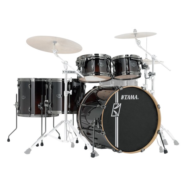 Tama Superstar Hyper-Drive 22'' 5pc Drum Kit, Dark Mocha Fade - Main Image