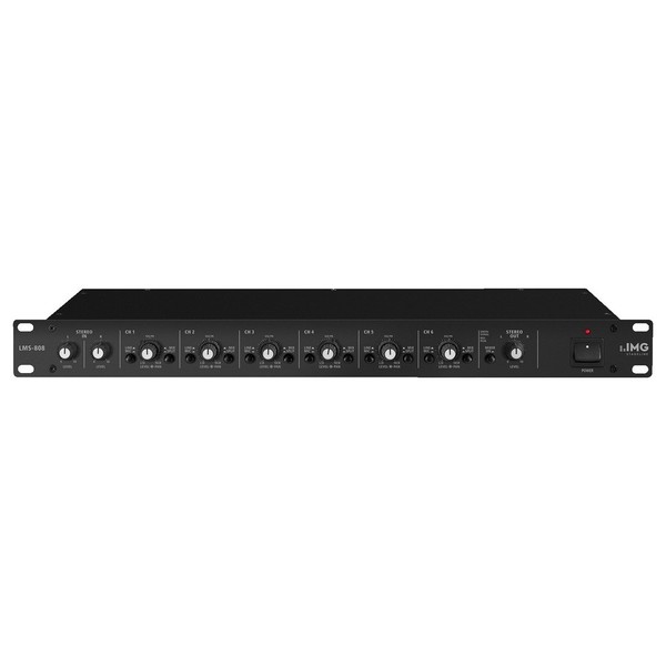 IMG Stageline LMS-808 Microphone Line Mixer/ Line Splitter